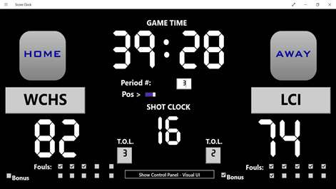 Score Clock Screenshots 1