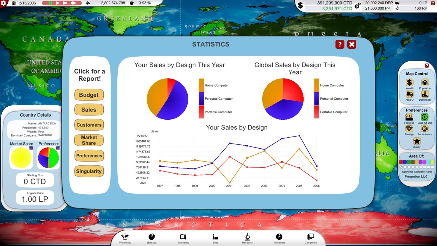#8. Computer Tycoon (Windows) 由: Progorion LLC
