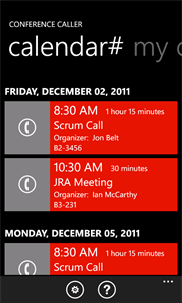 Conference Caller screenshot 1