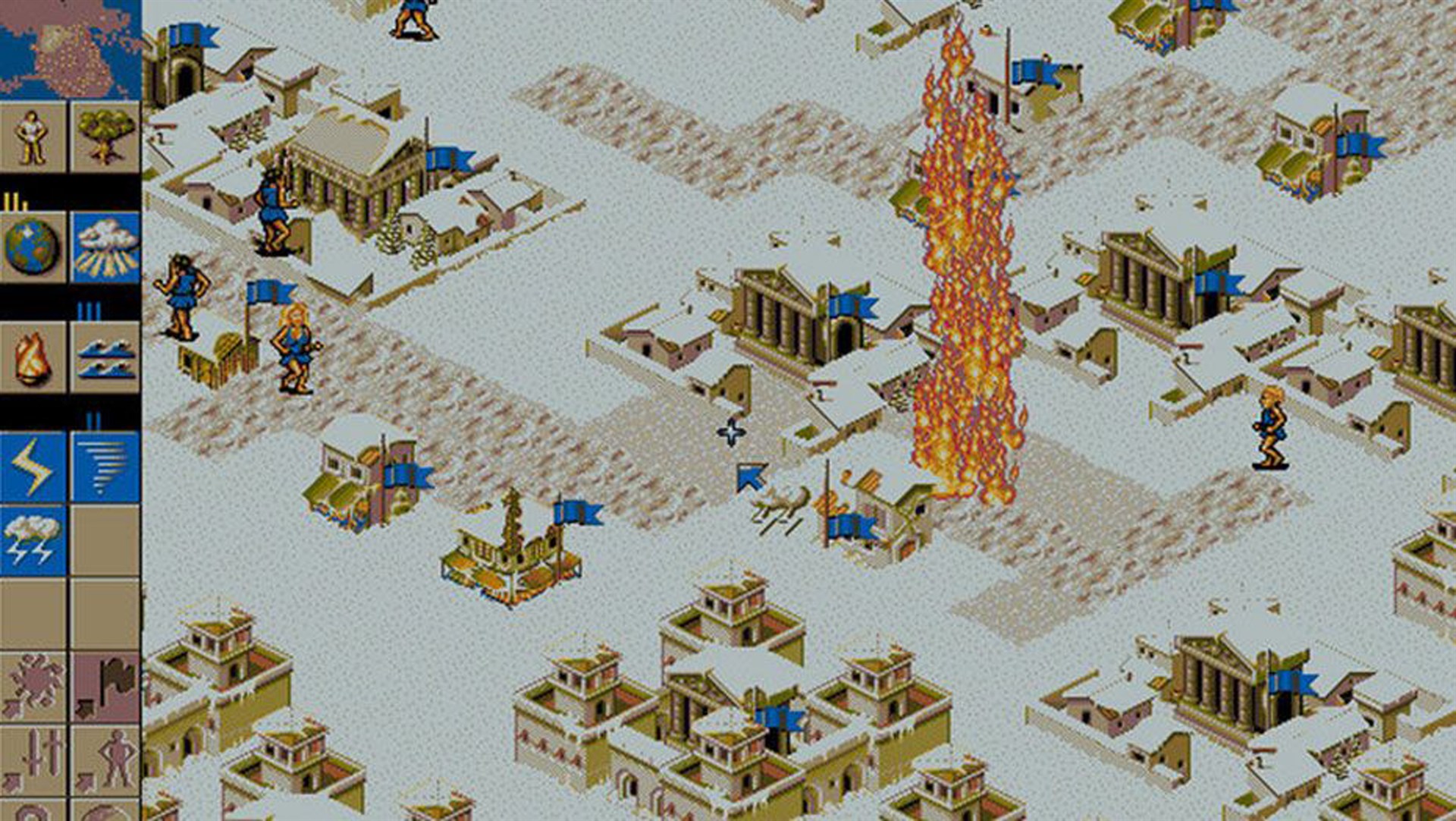 Screenshot 4 from Populous II: Trials of the Olympian Gods