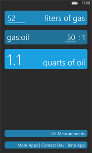 2 Stroke Calculator screenshot 3