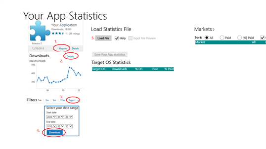 Your App Statistics screenshot 2