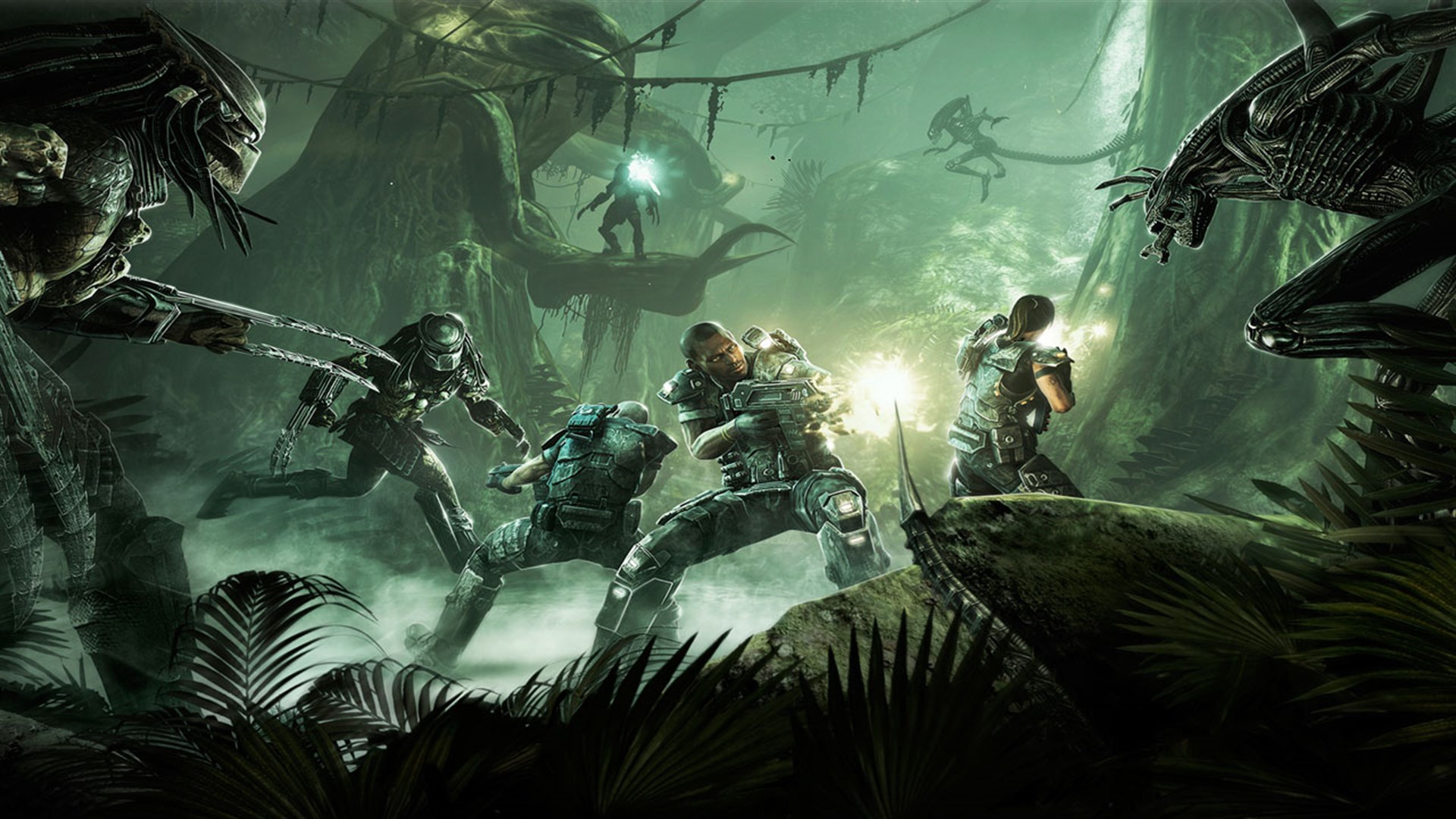 Aliens versus Predator игра 2010