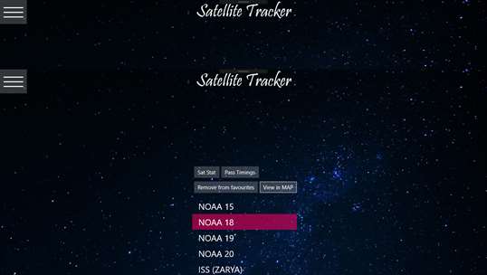 Satellite Tracker screenshot 5