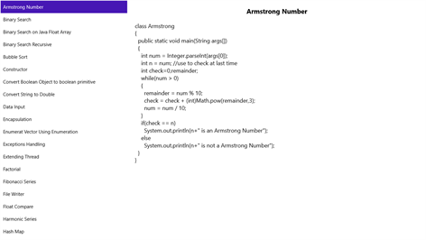 Java Programs Screenshots 1