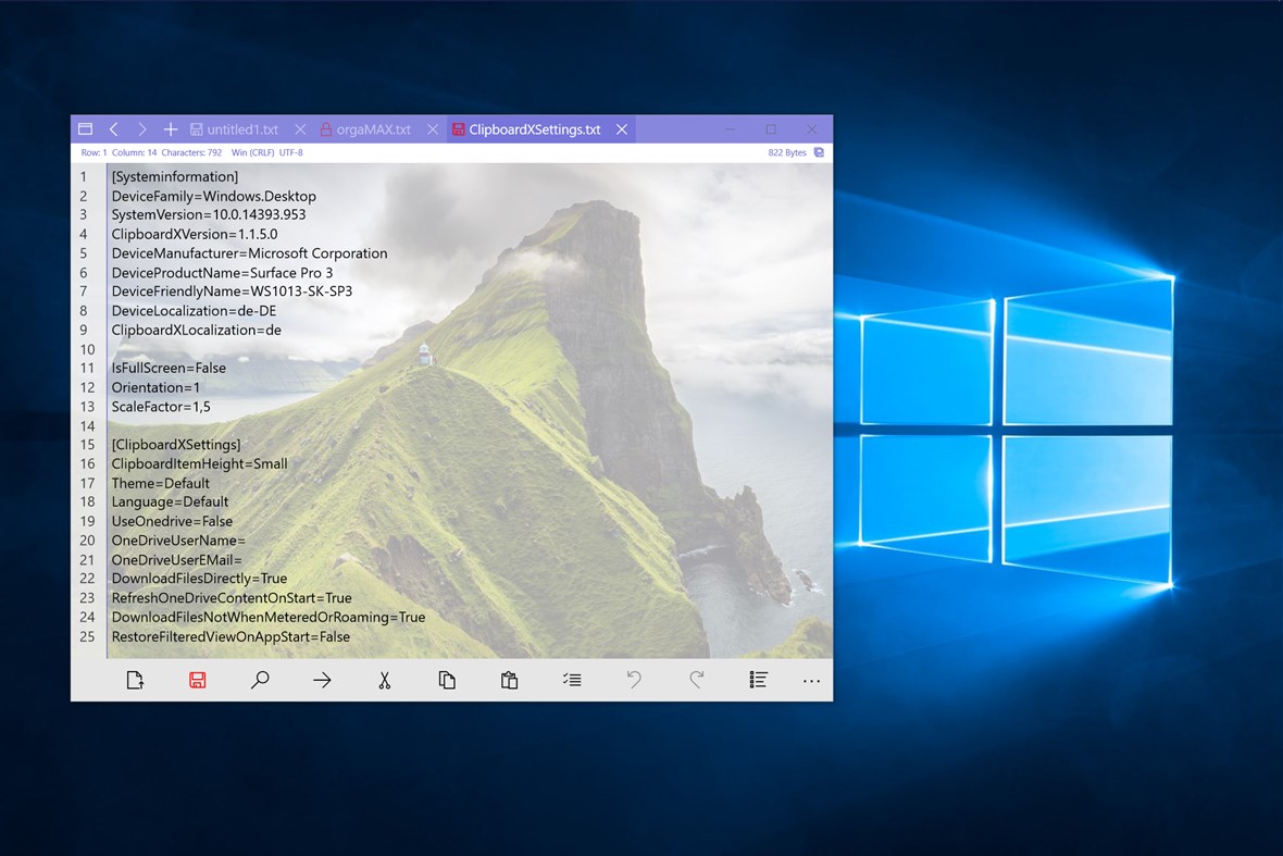#6. NotepadX (Windows) Av: Sönke Köhn