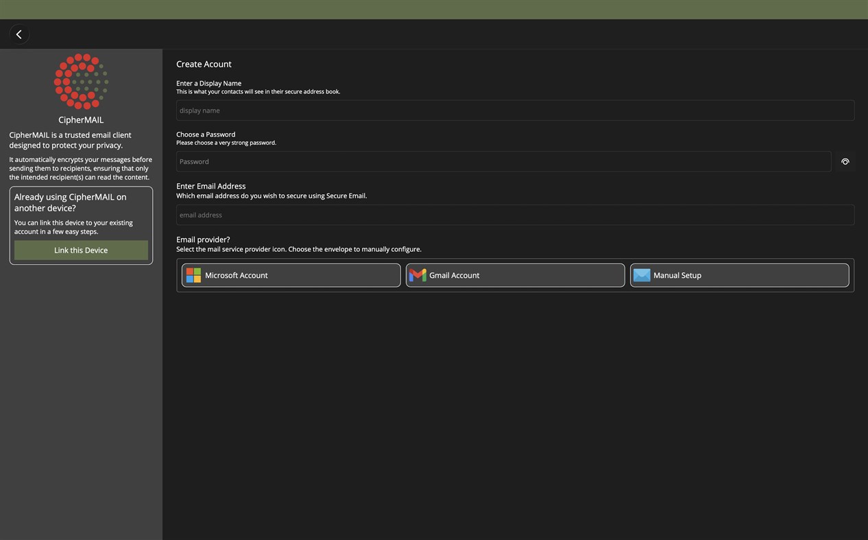 #2. CipherMAIL (Windows) Od: Pfortner
