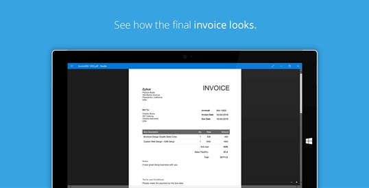 Free Invoice Generator screenshot 2