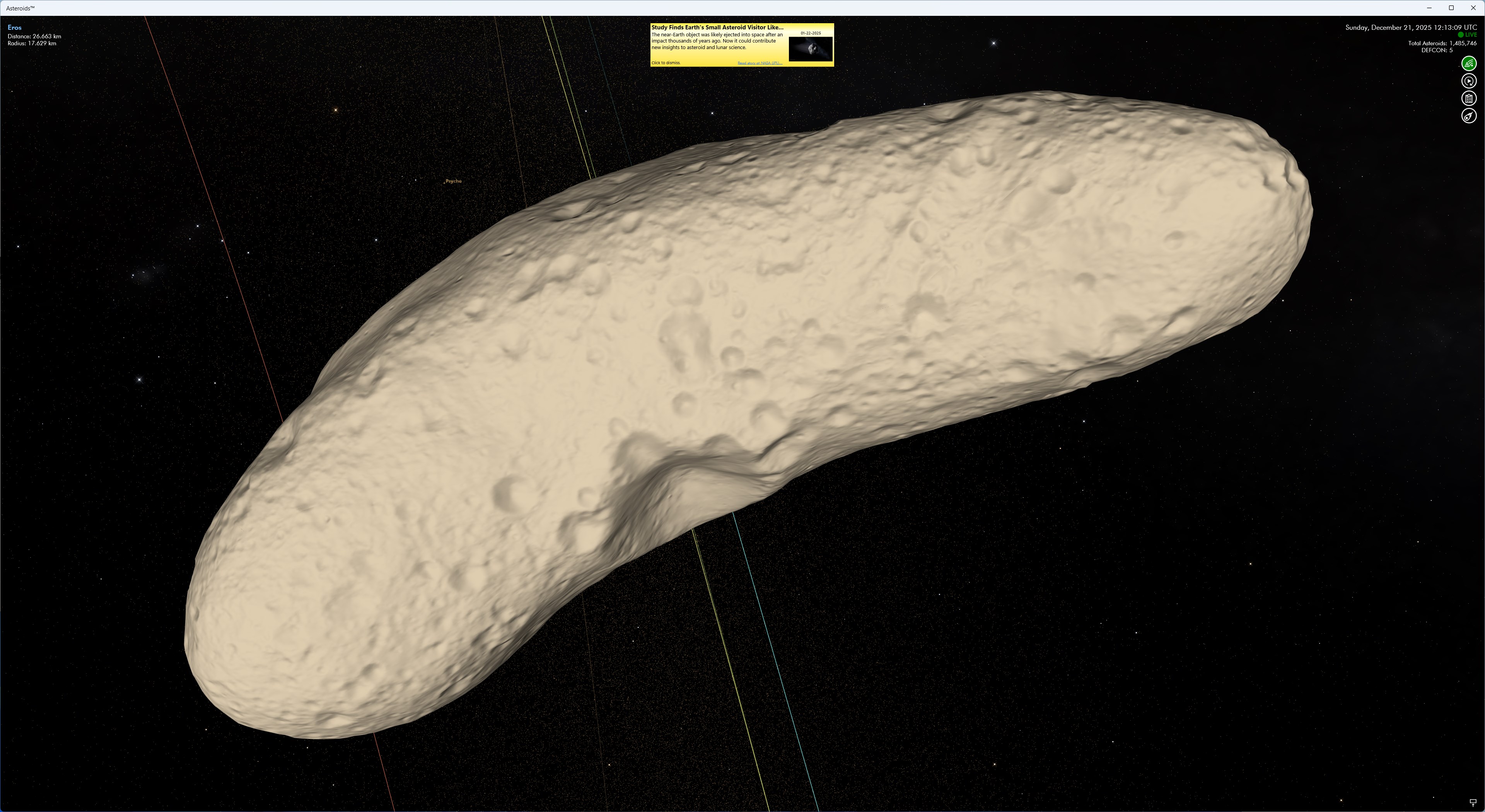 Asteroids™ screenshot