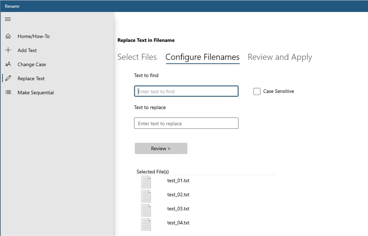 #2. Renamr (Windows) 由: ApApps