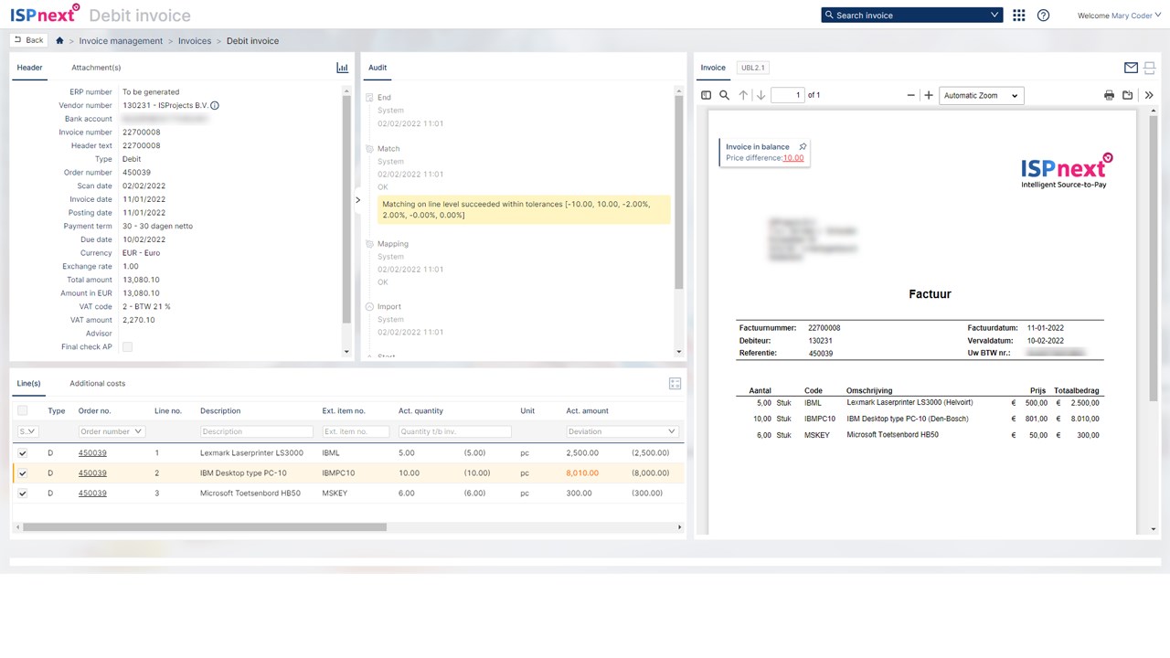 Snapshot 1 of ISPnext AP Automation Connector