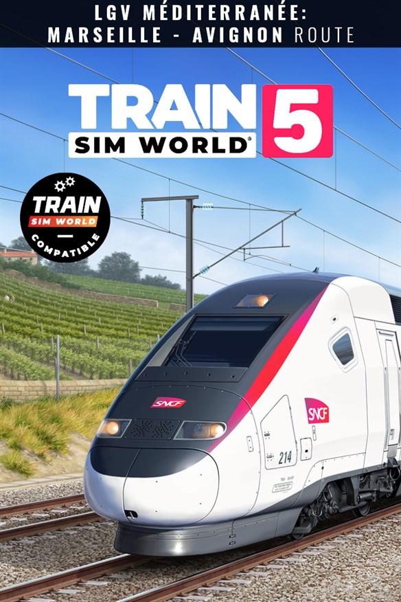 Train Sim World 5: LGV Méditerranée: Marseille - Avignon Xbox Series X|S and Xbox One cover art