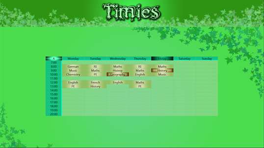Timies Timetable screenshot 3