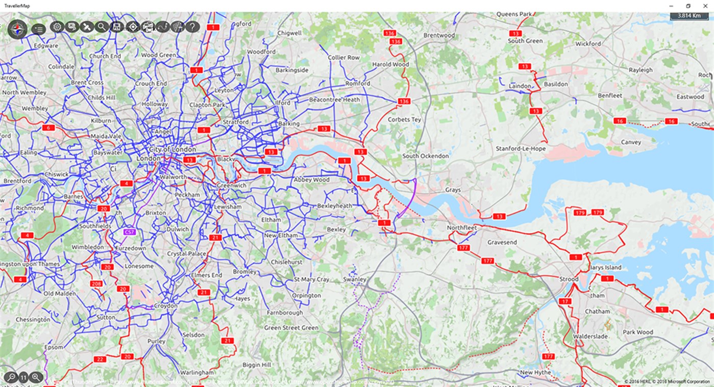 #3. TravellerMap (Windows) 由: NortherlyWind