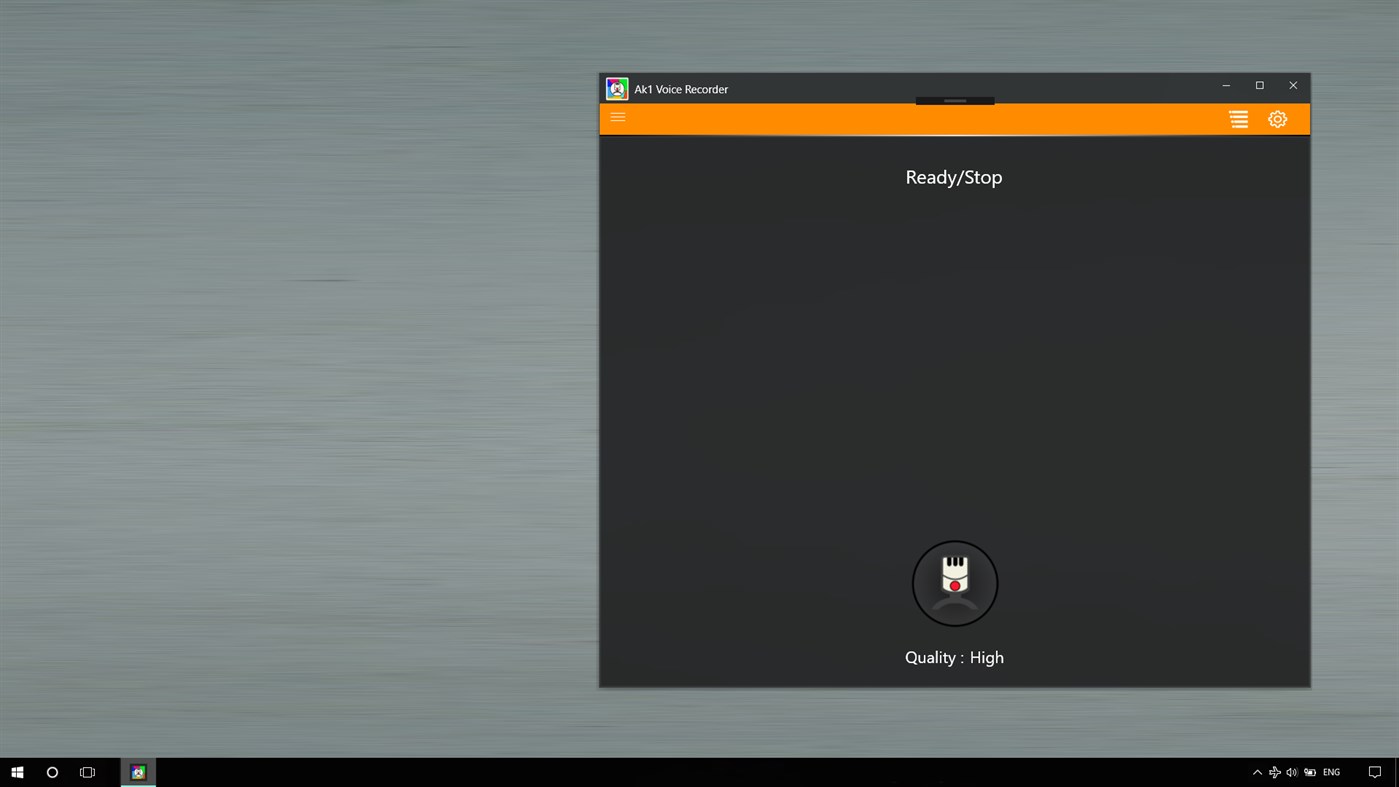 #4. Ak1 Voice Recorder (Windows) بواسطة: Proocloog