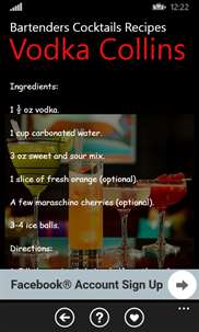 Bartenders Cocktails Recipes screenshot 5