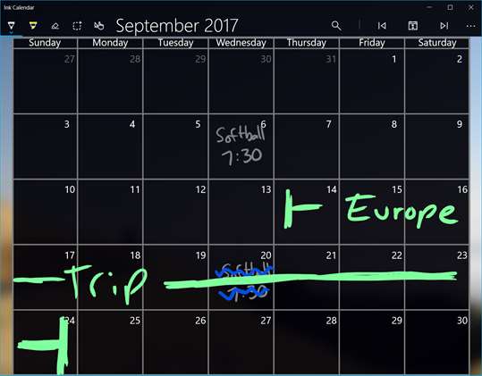 Ink Calendar screenshot 6