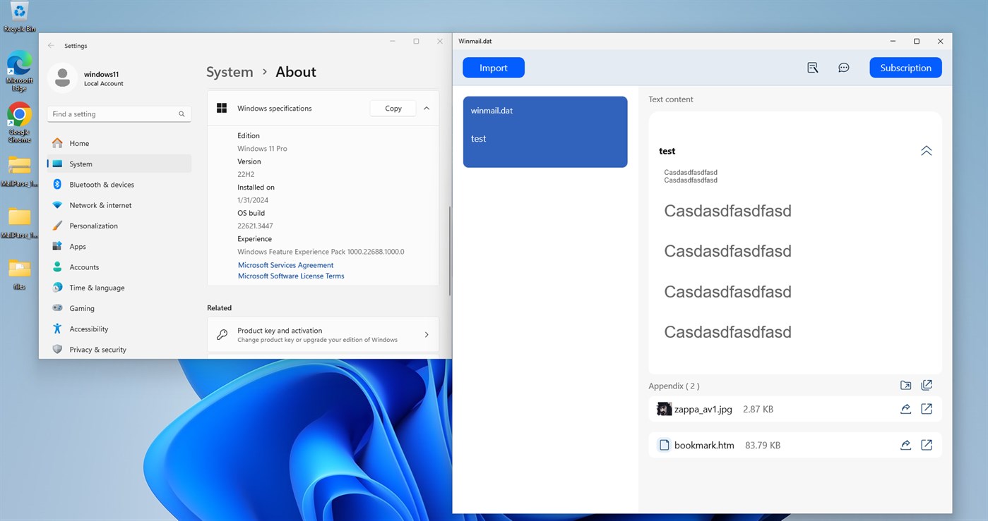 #4. Winmail.dat - Dat File Viewer (Windows) Göre: CardDevelop