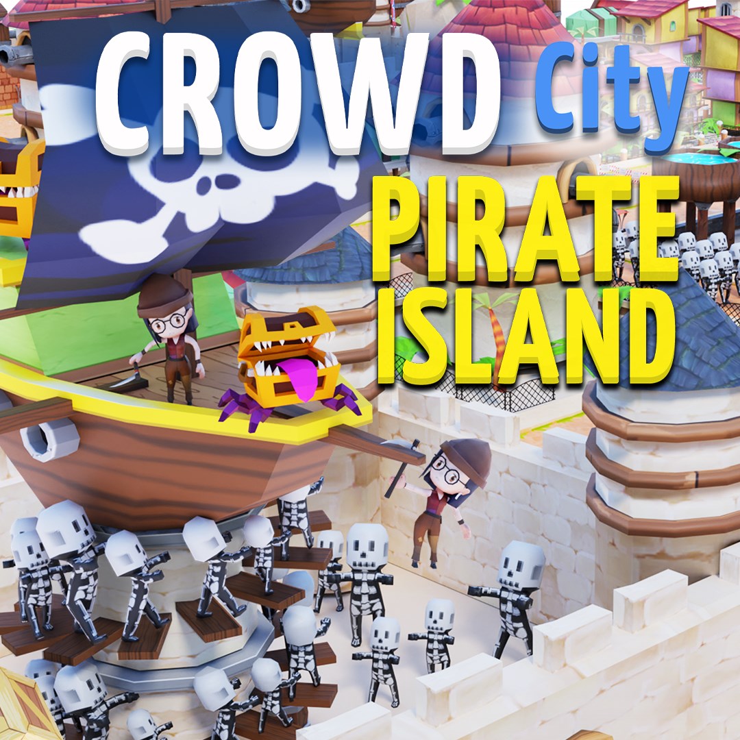 Crowd City: Pirate Island DLC