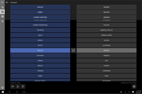 Translator Screenshot