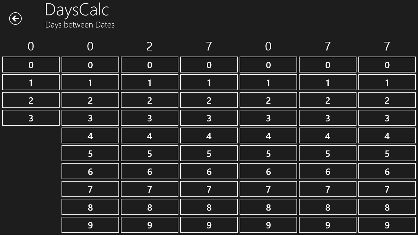 #4. DaysCalcLt (Windows) 来自: ‪Dalasoft Limited‬