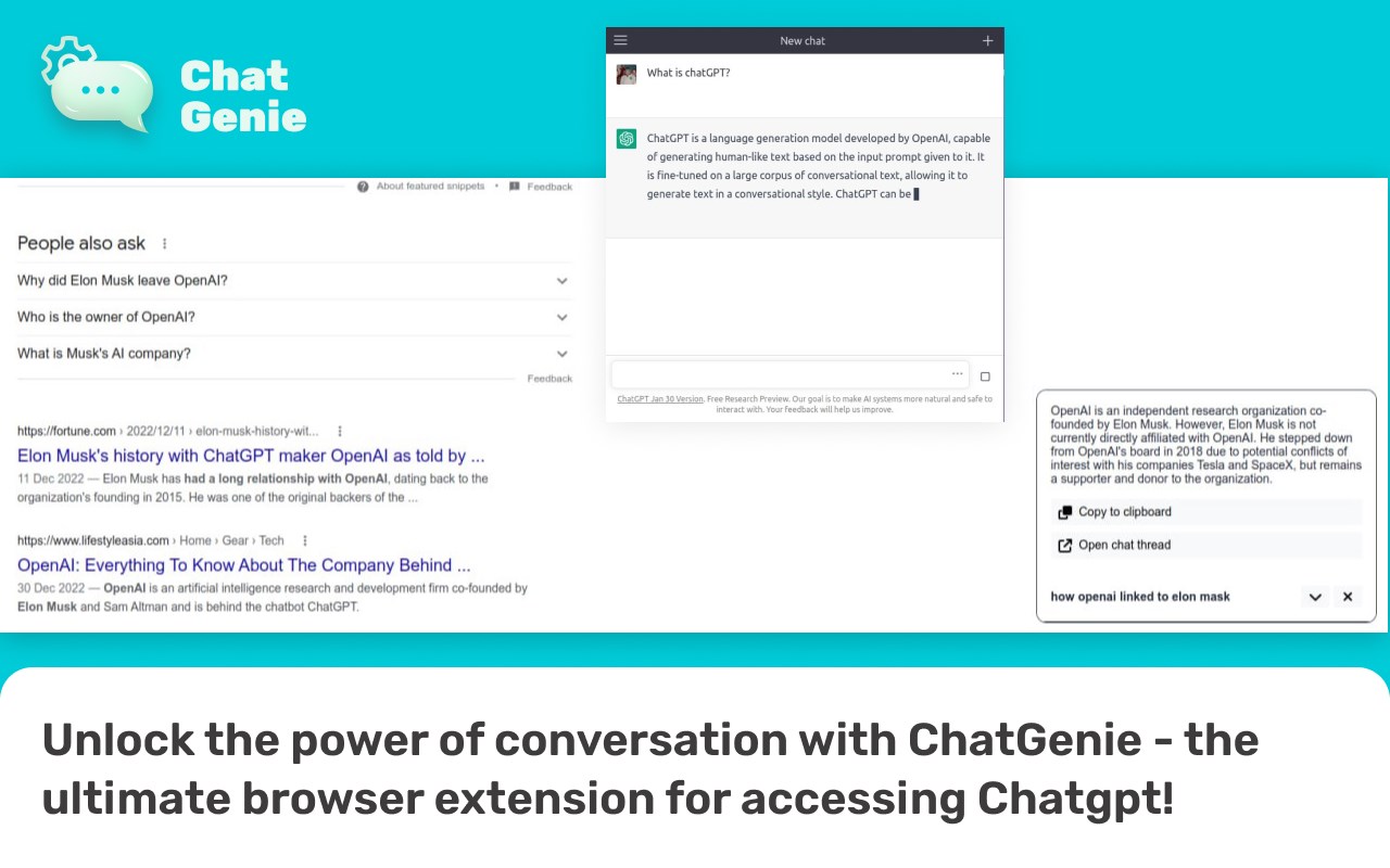 ChatGenie for ChatGPT