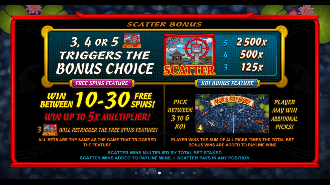 Screenshot 3 Lucky Koi Free Casino Slot Machine windows