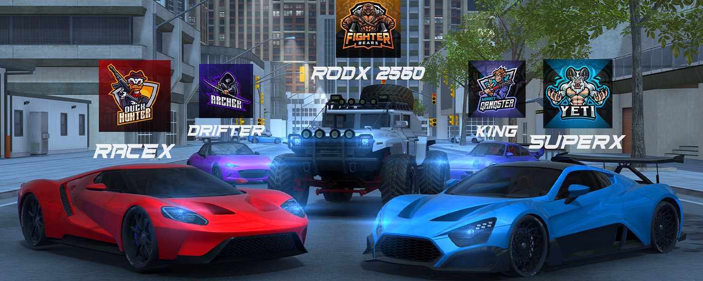ROD Multiplayer Car Driving 22 marquee promo image