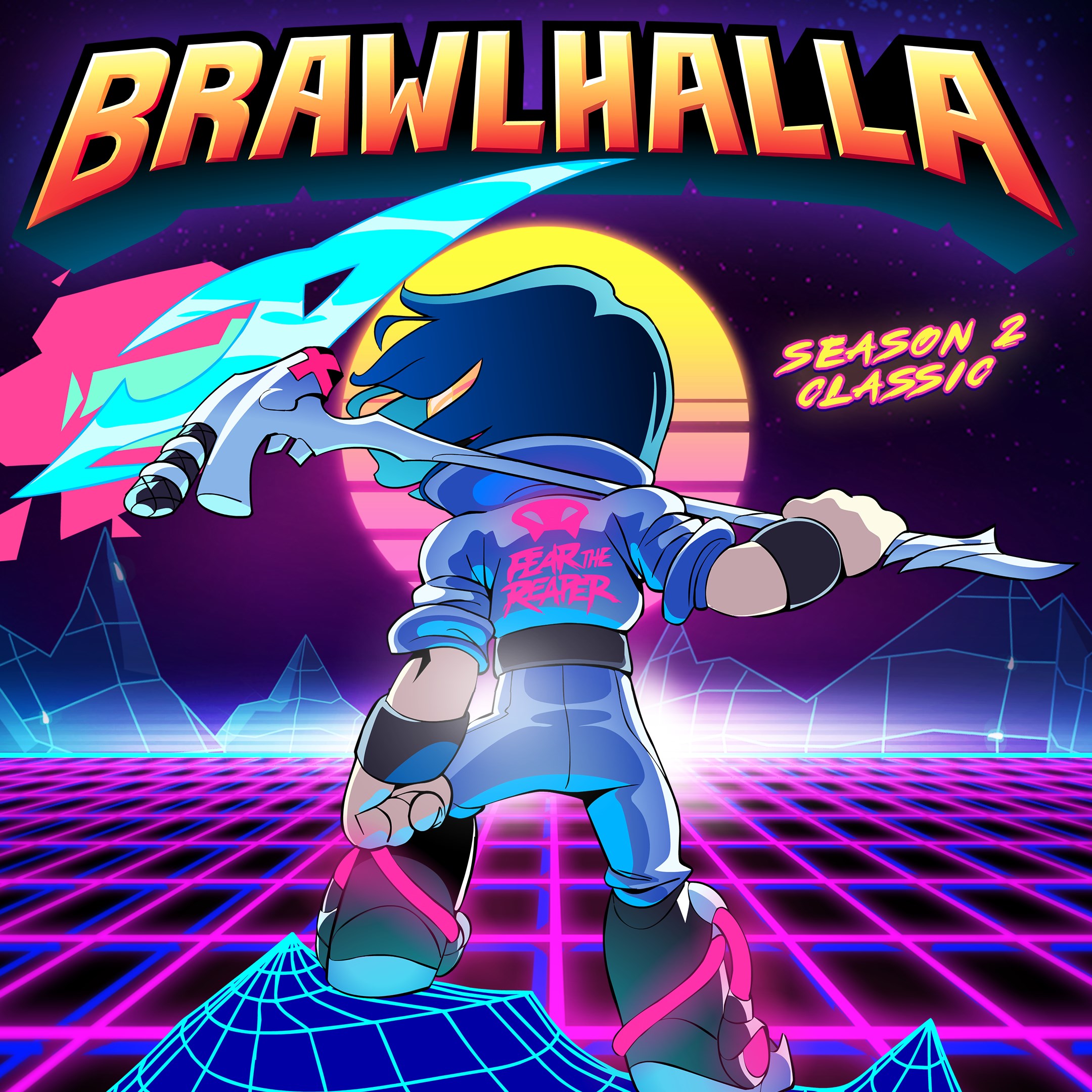 Brawlhalla: Battle Pass Classic 2: Synthwave Reloaded