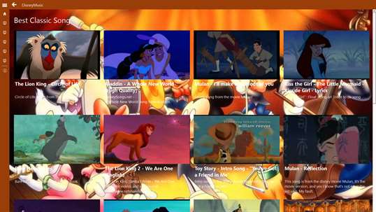 DisneyMusic screenshot 2