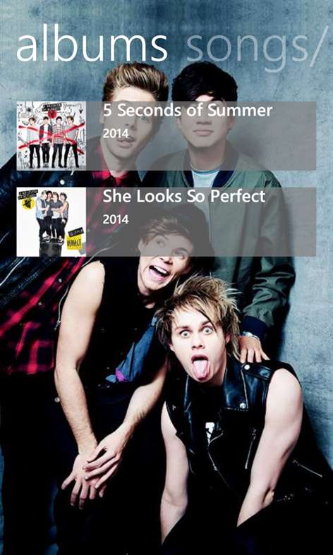 5 Seconds Of Summer Music Screenshots 2