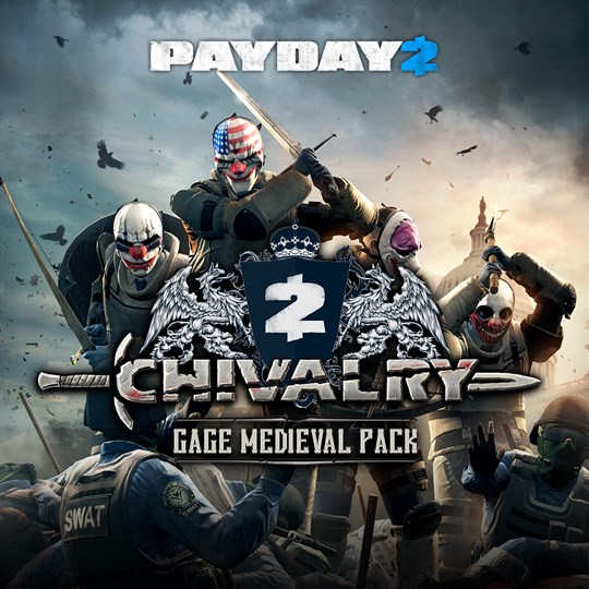 PAYDAY 2: CRIMEWAVE EDITION - The Gage Chivalry Pack for xbox