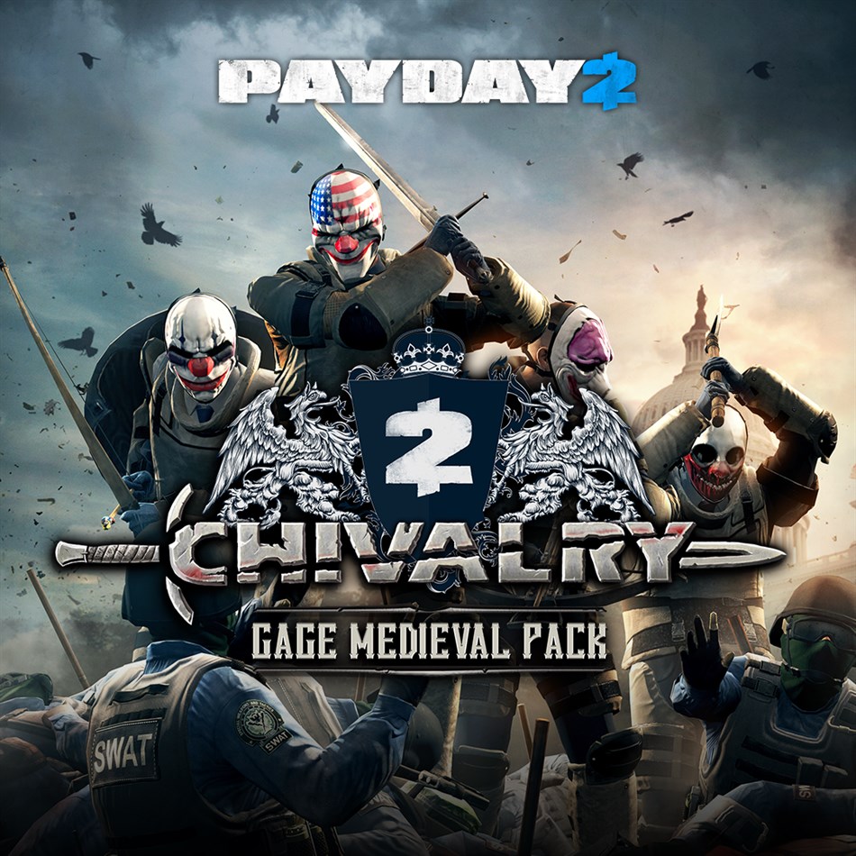 PAYDAY 2: CRIMEWAVE EDITION - The Gage Chivalry Pack (Xbox) Podle: 505 Games