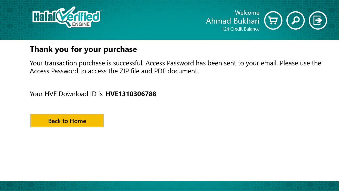 #8. Halal Verified Engine (HVE) (Windows) 由: DAGANGASIA NET SDN. BHD.