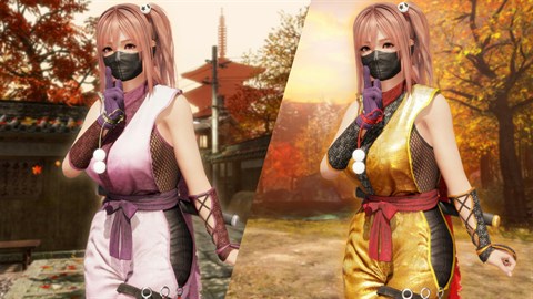 DOA6: Wandelbares Ninja-Kostüm - Honoka