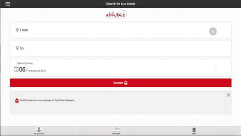 AbhiBus Screenshots 1