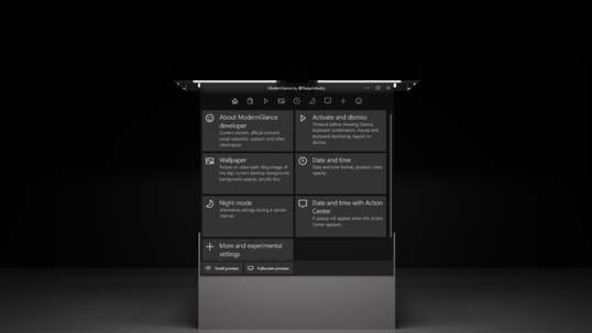 ModernGlance - A screensaver that simulates Glance, more than a screensaver screenshot 2