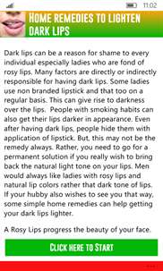 Home remedies to lighten dark lips screenshot 1