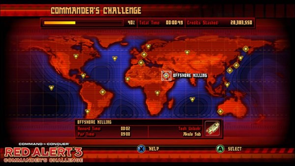 Command & Conquer Red Alert 3: Commander's Challenge — 3
