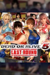 DOA5LR: Conjunto de atraentes vestidos mandarim