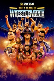 Précommande Édition 40 ans de WrestleMania WWE 2K24