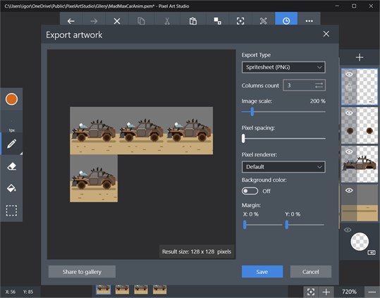 Pix2d - Pixel Art Studio screenshot 1