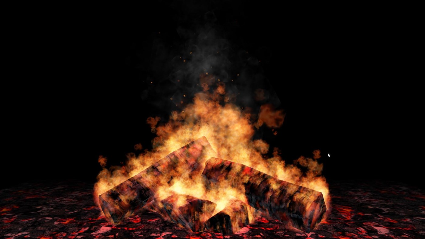 #2. Realistic Fireplace (Windows) 由: Gelios Software