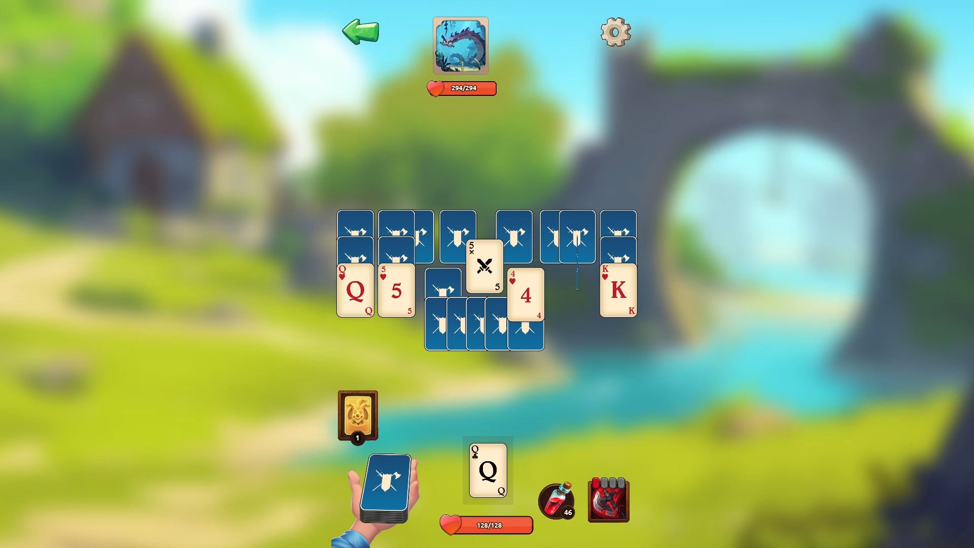 Play Kingdom Solitaire in your browser | Games from MSN