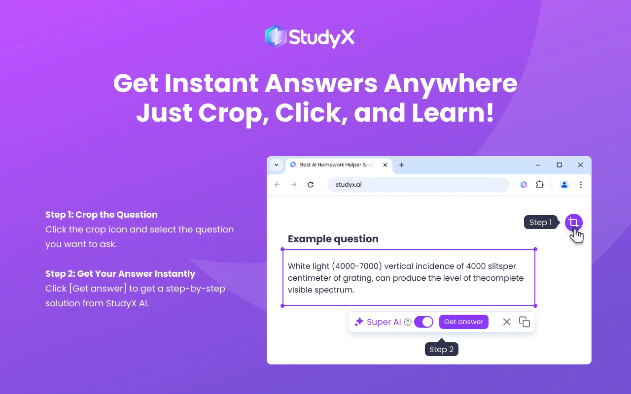 StudyX: AI Homework Helper