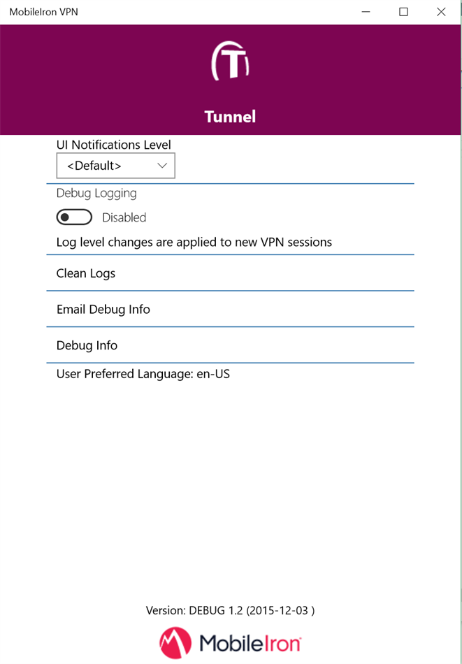 MobileIron Tunnel (Windows) 由: MobileIron Inc.