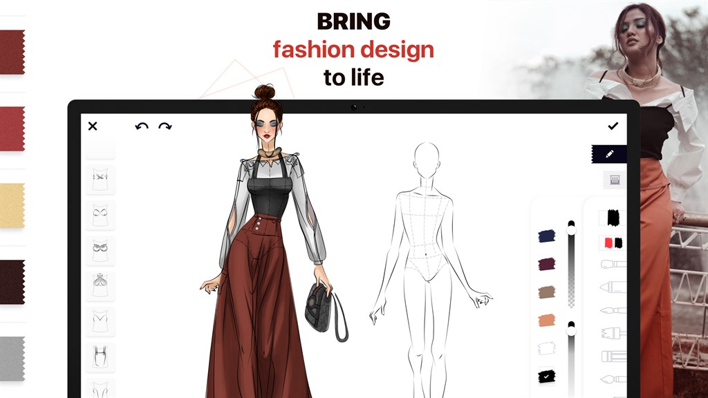 Fashion Angels- Fashion Design Light up Sketch Pad drawing 