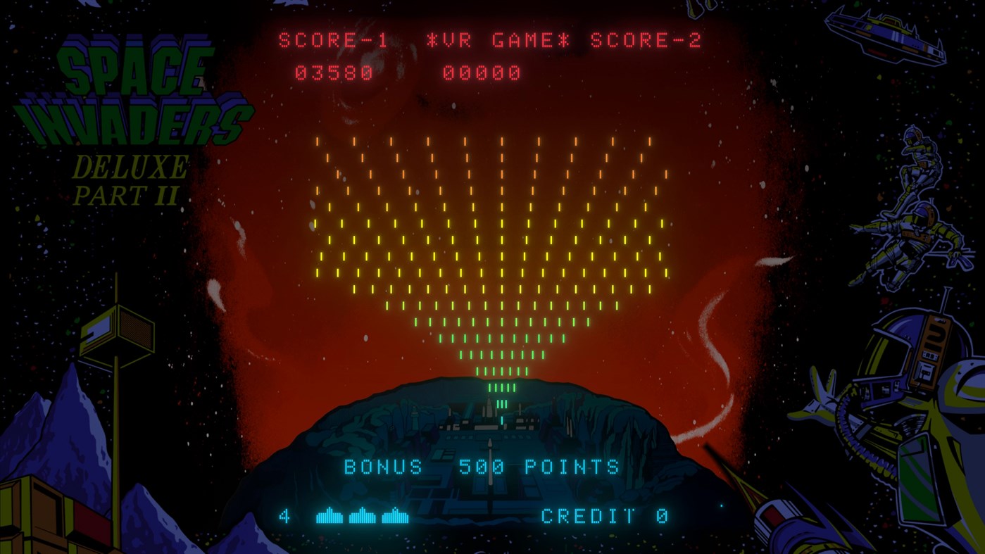 #4. Space Invaders Deluxe Part 2 (Windows) Bởi: VR Game Studio