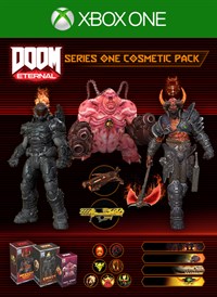 DOOM Eternal: Serie 1 – kosmetisches Paket – Verpackung