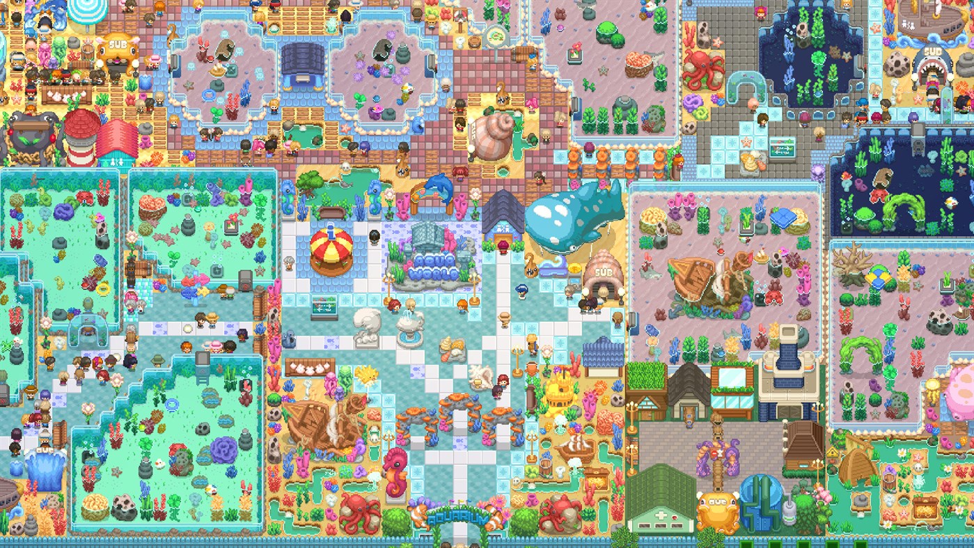 #5. Let's Build a Zoo - Aquarium Odyssey DLC (Windows) بواسطة: No More Robots